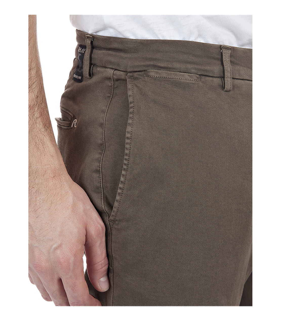 BENNI 10.5oz Hyperflex X-Lite スーパーストレッチ チノパンツ　 詳細画像 ディープマッド 7